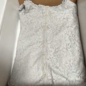 Hollister Lace Tank Top Small LIKE NEW
